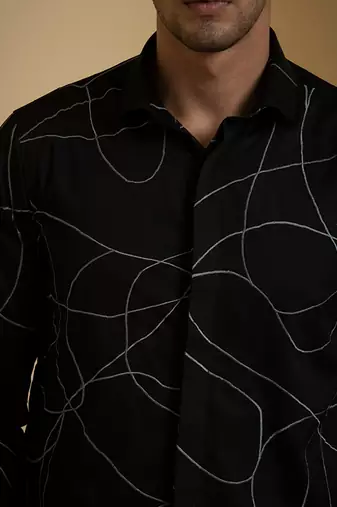 Black Grayab Shirt