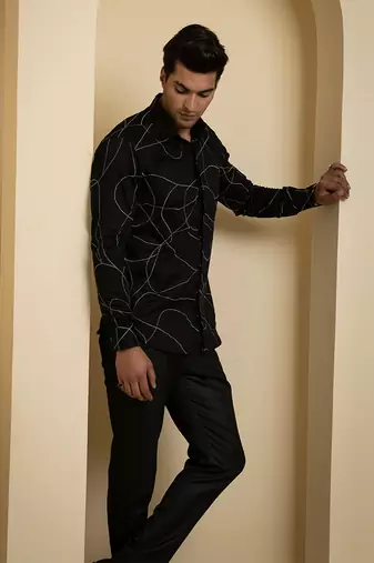 Black Grayab Shirt