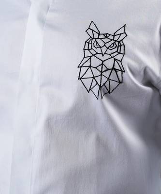 White Bianco Owl Shirt 2
