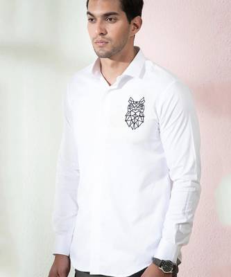 White Bianco Owl Shirt 1