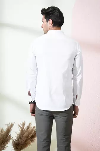 White Bianco Owl Shirt