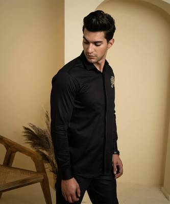Black Perto Elephant Shirt 3