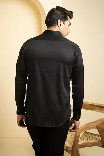 Black Perto Elephant Shirt