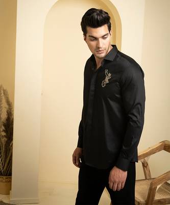 Black Perto Reindeer Shirt 4