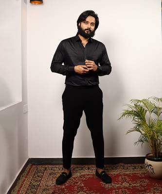 Black Pintuck Shirt 1