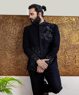 Black Chival Bandhgala 3