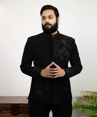 Black Chival Bandhgala 4