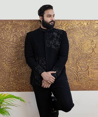 Black Chival Bandhgala 6
