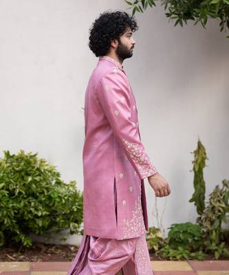 Dusty Purple Sherwani 3
