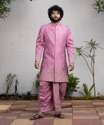 Dusty Purple Sherwani 1