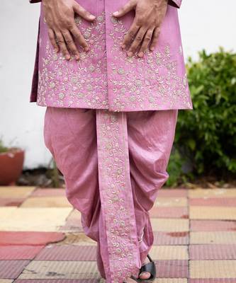 Dusty Purple Sherwani 4