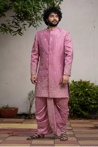 Dusty Purple Sherwani