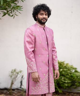 Dusty Purple Sherwani 7