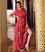 Rust Modal Cotton Dress