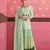 Green Colour Trending Ethnic Embroidered Partywear Salwaar Kameez