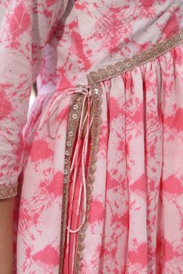 White block print pure cotton salwar 4