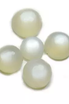 Natural White Moonstone at Wholesale Rate 5.25 Ratti 4.77 Carat Round Shape चंद्रकांत Loose Gemstone Rashi Ratan 1 Pcs
