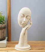 A Pristine and Serene Pondering Face