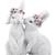 Kissing Couple Bunny Ceramic Showpiece