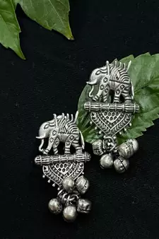 Ghungroo stud earrings Combo 4 earrings