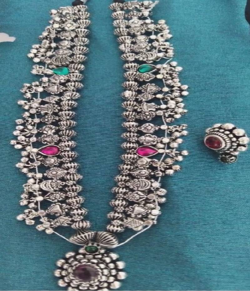 Kolhapuri Multicolor Stone set