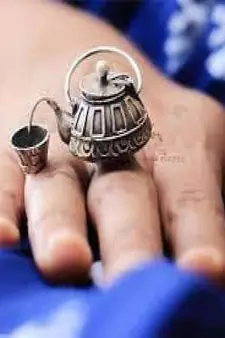 Silver Look Kettle Ring