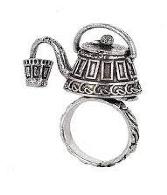 Silver Look Kettle Ring 4