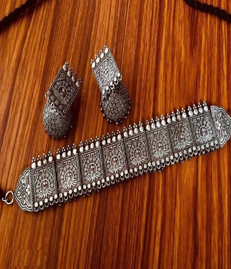 Choker set with Jhumki