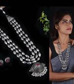 Saaj Dholki Necklace set