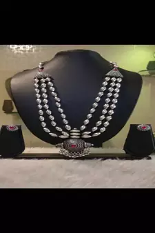 Saaj Dholki Necklace set