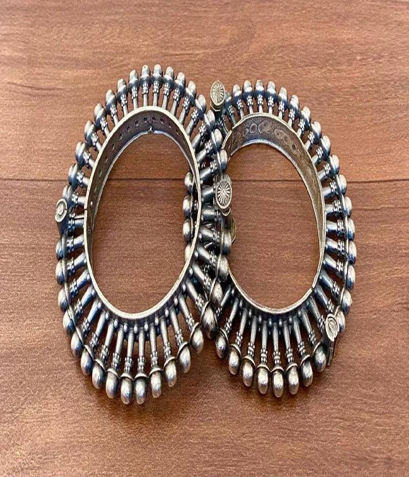 Antique chakra spike bangle