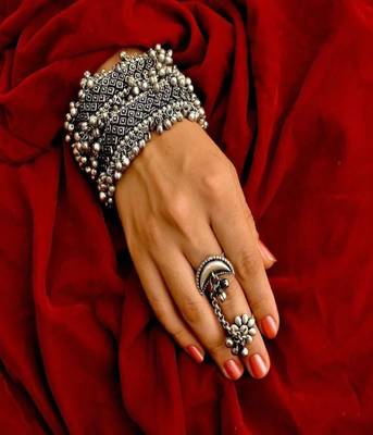 Ghunghroo Kada with Ring 1