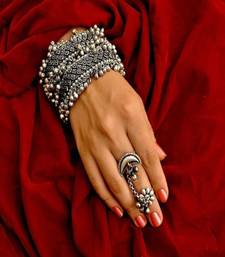 Ghunghroo Kada with Ring