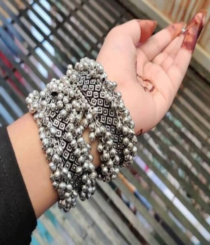 Ghunghroo Kada with Ring