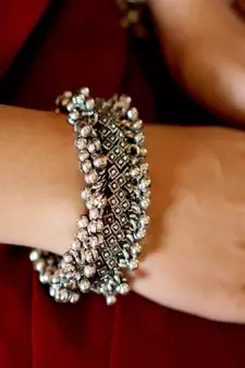 Tribal ghungroo Openable kada