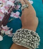 GHUNGROO BRACELET WITH RING