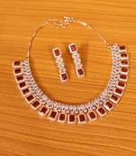 Red necklace-sets
