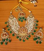Green necklace-sets