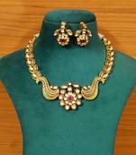 Red necklace-sets