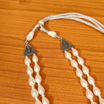 White necklaces 4