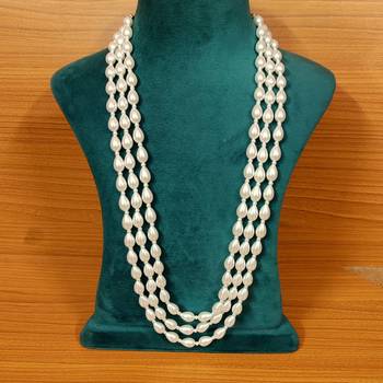 White necklaces 1