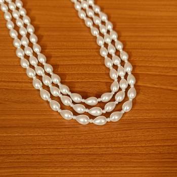 White necklaces 4
