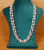Pink necklaces