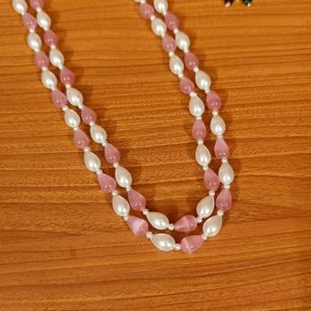 Pink necklaces 3
