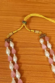 Pink necklaces