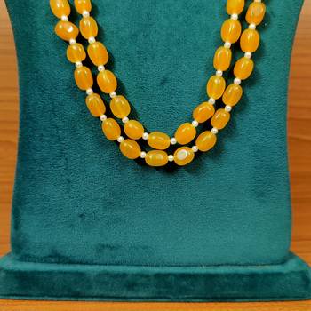 Yellow necklaces 2