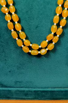 Yellow necklaces