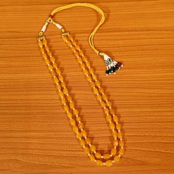 Yellow necklaces 3