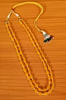 Yellow necklaces