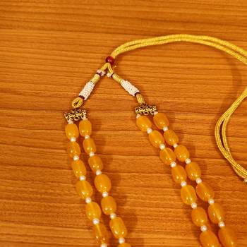 Yellow necklaces 4